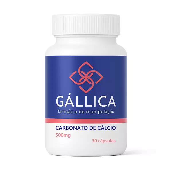 Carbonato de Cálcio 500mg - 30 doses