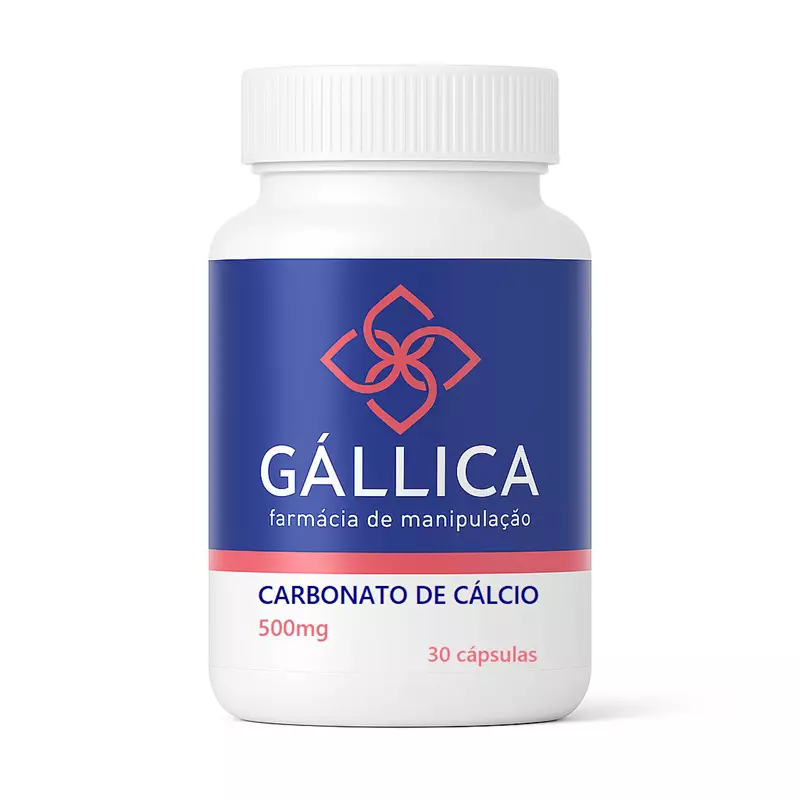 Carbonato de Cálcio 500mg - 30 doses