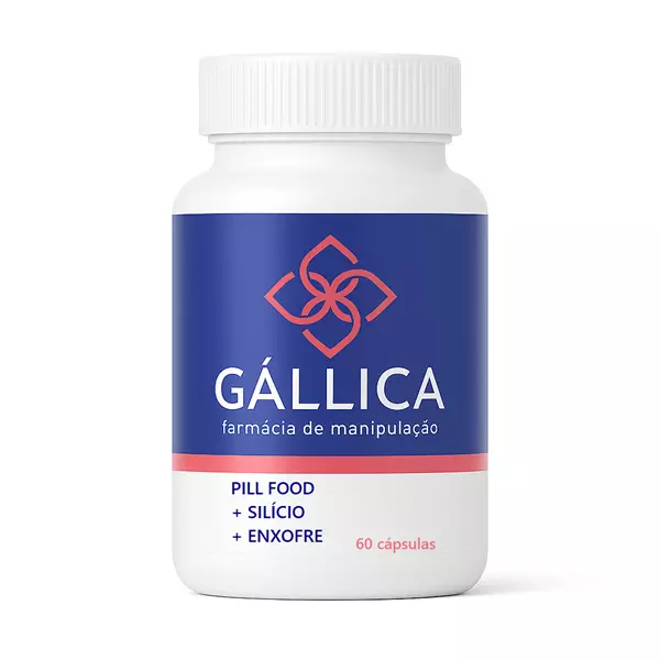Pill Food c/ Silício e Enxofre 60caps